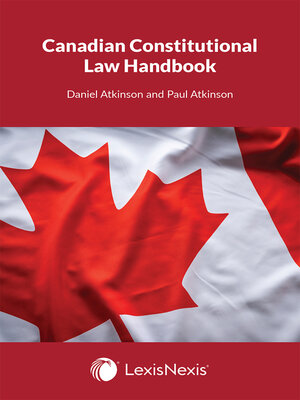 cover image of Canadian Constitutional Law Handbook